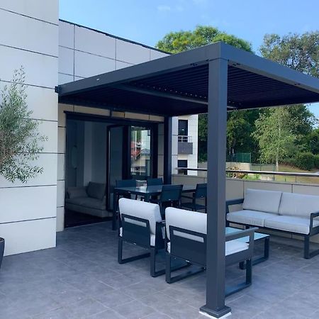 Atico Con Esplendida Terraza Comillas Exterior foto