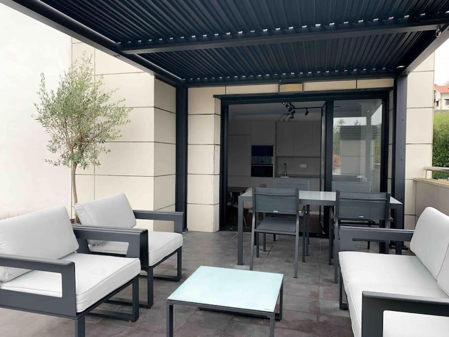 Atico Con Esplendida Terraza Comillas Exterior foto